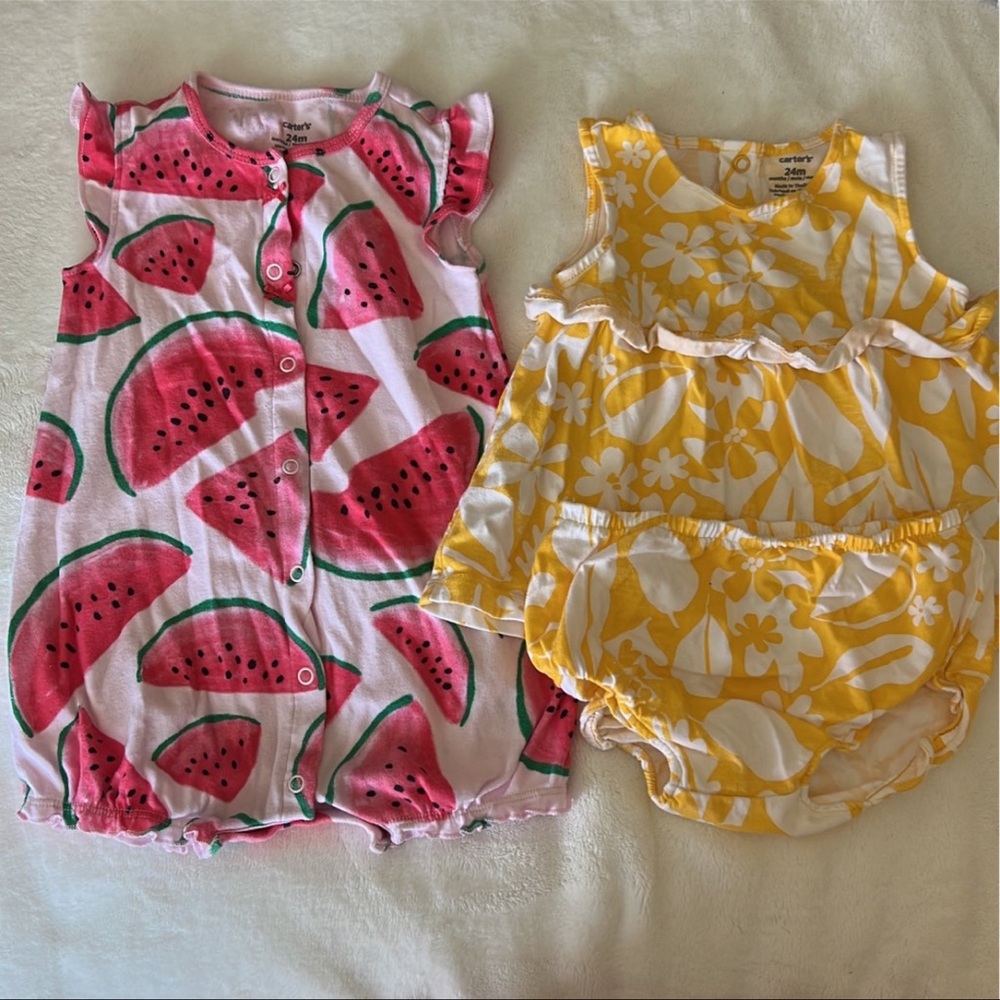 Girl rompers